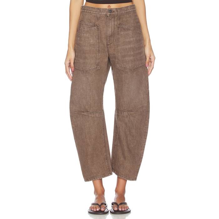 ニリ ロータン Nili Lotan 【 Shon Jean Women Vintage Brown Wash 】 レディース vintage ビンテージ・ヴィンテージ 茶色 ブラウン｜スニケス