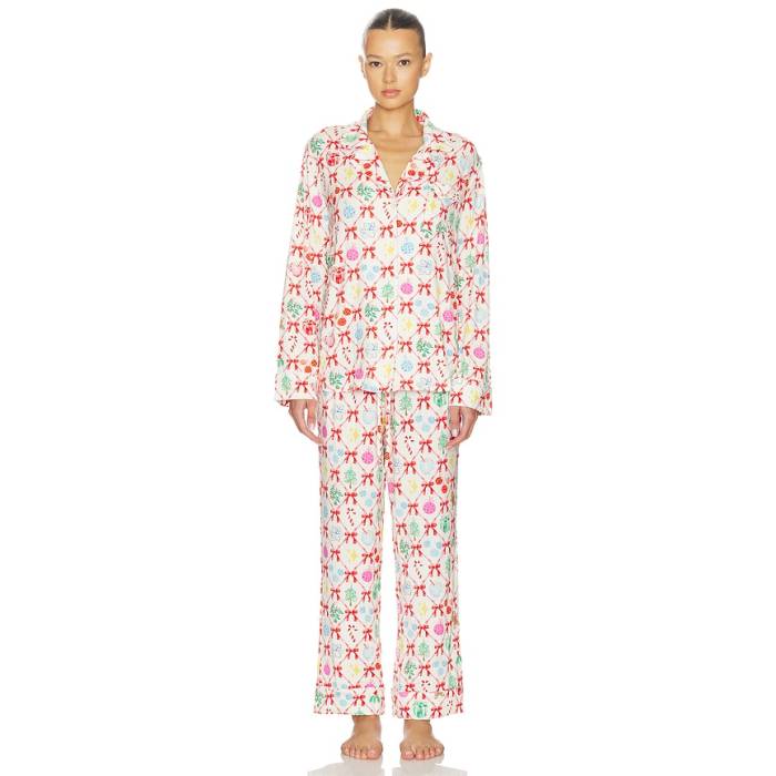 ショウミーユアムームー Show Me Your Mumu 【 Classic Pj Set Women Winter Wonderland Jersey 】 古典派音楽 レディース 冬期 プルオーバー