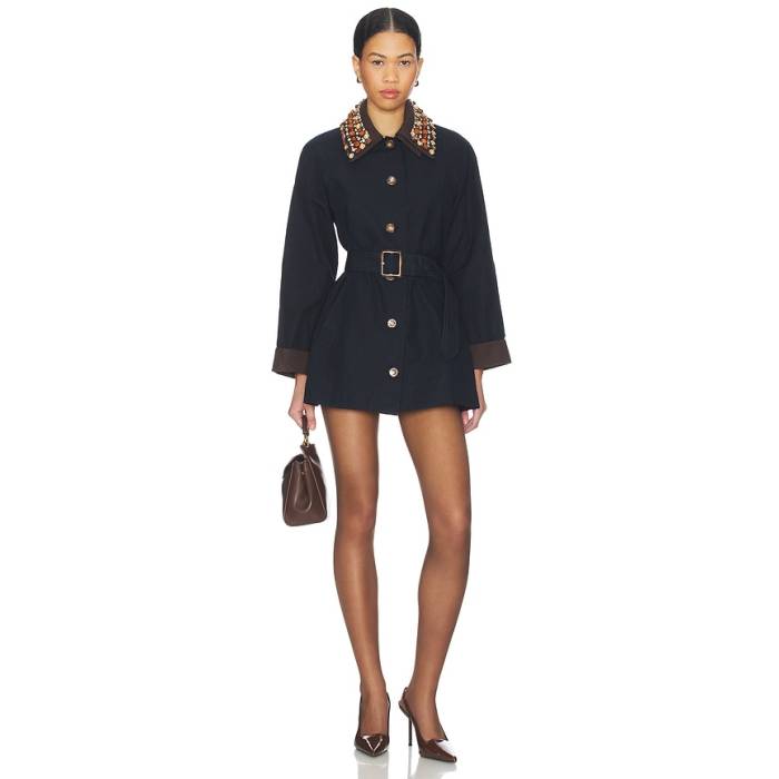 Veronica Beard 【 Langham Dickey Coat Women Navy 】 レディース 紺色 ネイビー|スニケス