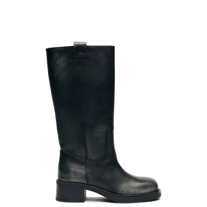 Alohas 【 Sajan Boot Women Black 】 ブーツ レディース 黒いこと 黒いこと