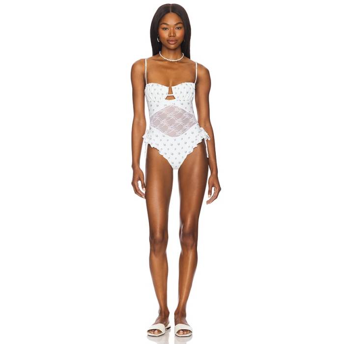 モンシー Montce 【 Petal Lace One Piece Women Heidi Floral 】 レディース