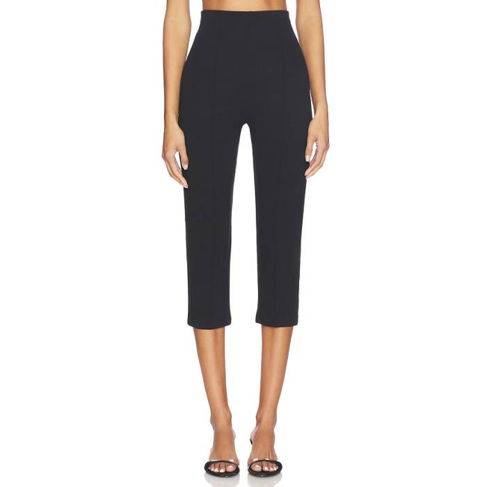 Ripley Rader 【 X Revolve Ponte Knit Capri Women Black 】 編み物 レディース 黒いこと 黒いこと