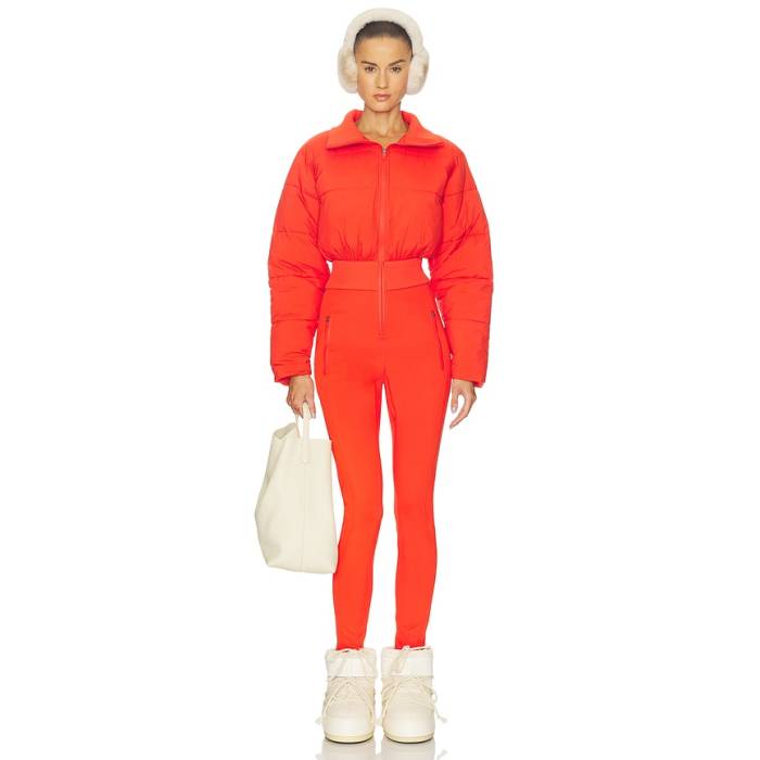 フリーピープル Free People 【 X Fp Movement Downhill Diva Ski Suit Women Flame 】 背広 レディース