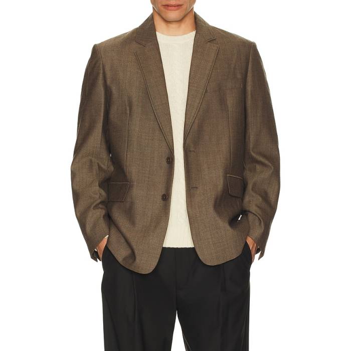 Percival 【 Grounds Tailored Blazer Men Oak 】 ブレイザー メンズ