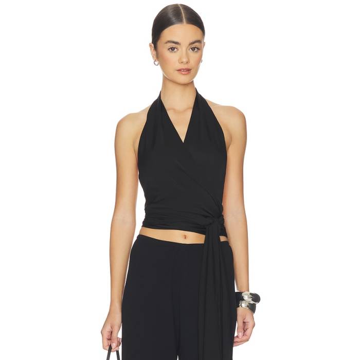 Aya Muse 【 Aelir Top Women Black 】 レディース 黒いこと 黒いこと