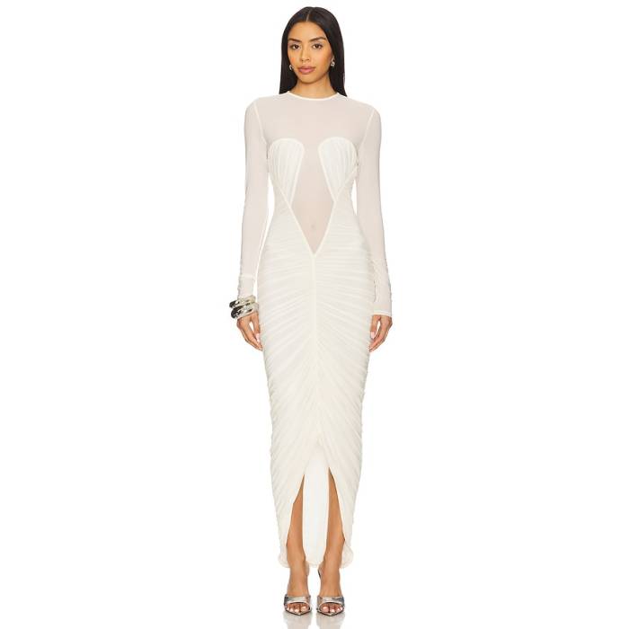 Ronny Kobo 【 Besora Dress Women Off White 】 お召しもの レディース 白いこと 白いこと