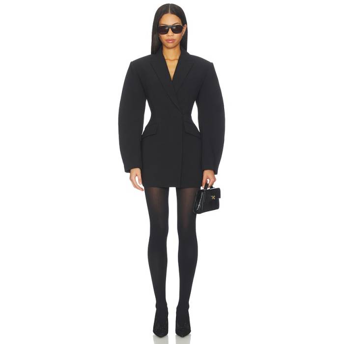 Ronny Kobo 【 Jo Jacket Dress Women Black 】 Jacket 上衣 御召しもの レディース 黒いこと 黒いこと