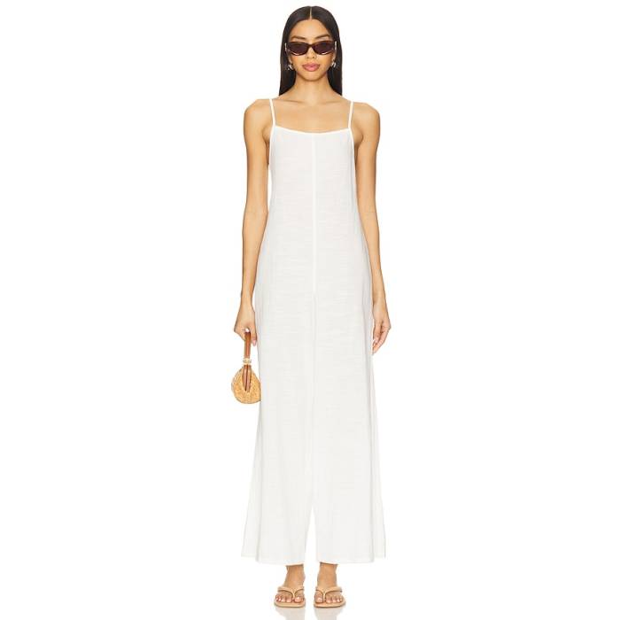 Lspace 【 Jaida Jumpsuit Women White 】 飛び降りる背広 レディース 白いこと 白いこと