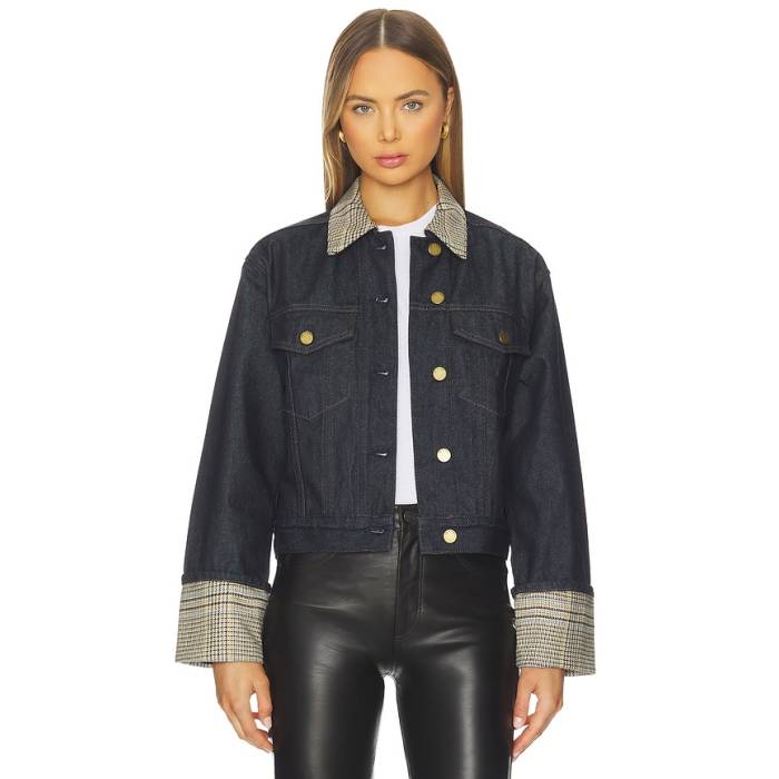 ラグアンドボーン Rag \u0026 Bone 【 Harriet Denim Trucker Jacket Women Twilight Combo 】 ジーンズ トラッカー Jacket 上衣 レディース 日暮れ