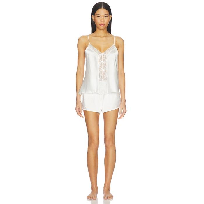 Flora Nikrooz 【 Tiana Pajama Set In Ivory Women Iovry 】 象牙色 レディース