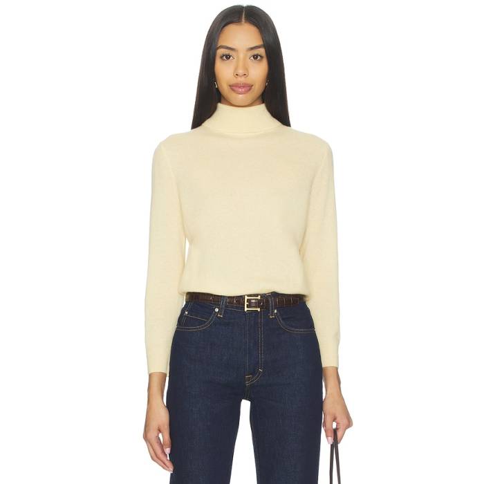 ヴィンス Vince 【 3/4 Sleeve Mock Neck Top Women Palazzo 】 Sleeve 衣袂 レディース
