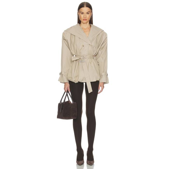 Magda Butrym 【 Belted Trench Jacket Women Beige 】 Jacket 上衣 レディース ベージュ