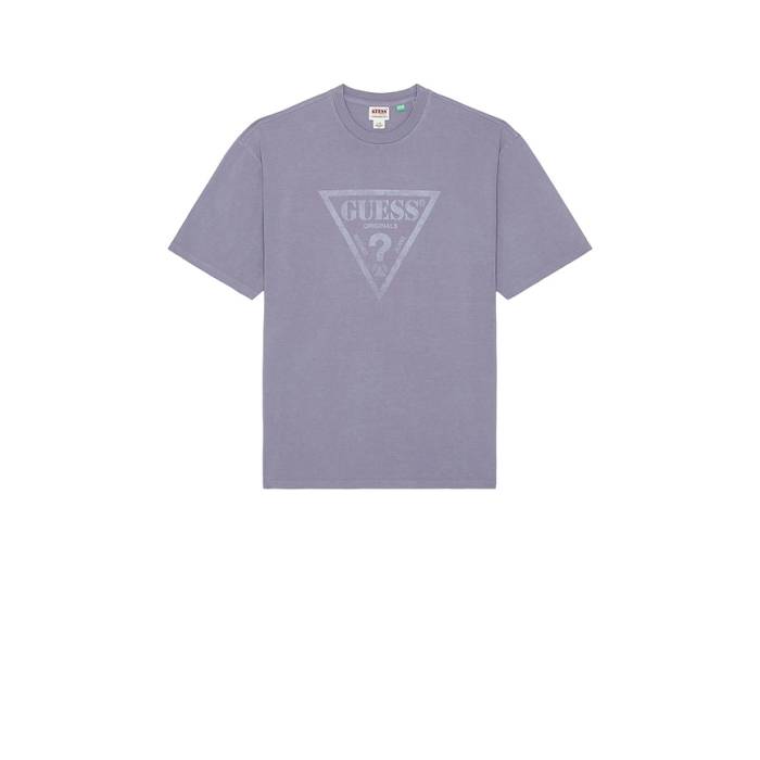 Guess Originals 【 Vintage Triangle Tee Men Dusty Lavender Multi 】 vintage ビンテージ・ヴィンテージ プルオーバー メンズ
