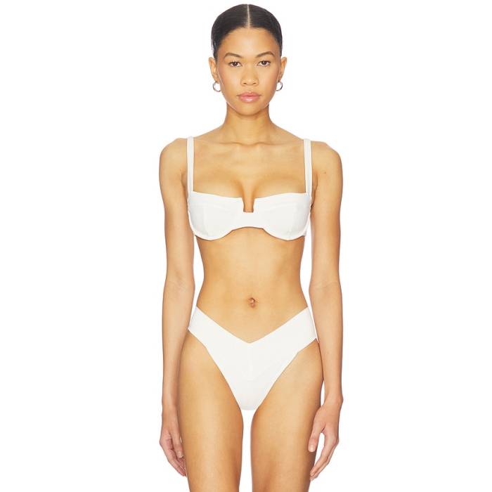 Kya 【 Jolene Reversible Bikini Top Women Sandstone &Amp; Vanilla 】 リバーシブル レディース｜スニケス