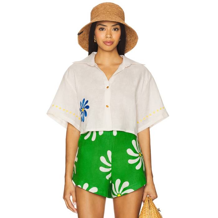 Cala De La Cruz 【 Manaos Top Women Oleo Multi 】 レディース