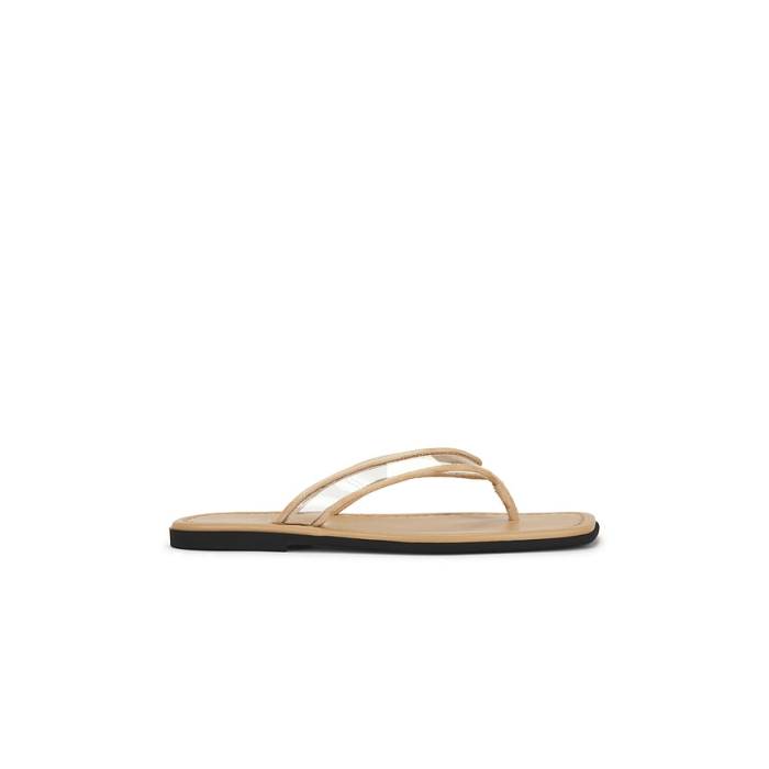 Veronica Beard 【 Clea Piping Sandal Women Clear &Amp; Sand 】 レディース 砂色・サンド|スニケス