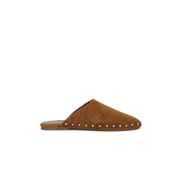 スティーブマデン Steve Madden 【 Pearson Flat In Chestnut Suede Women Chesnut Suede 】 スエード・スウェード レディース スエード・スウェード