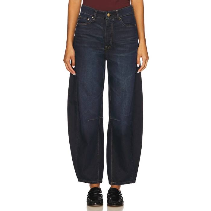 ディーエルナインティーンシックスティワン Dl1961 【 Miro High Rise Barrel Jeans Women Ventura 】 ご機嫌 ライズ デニム レディース