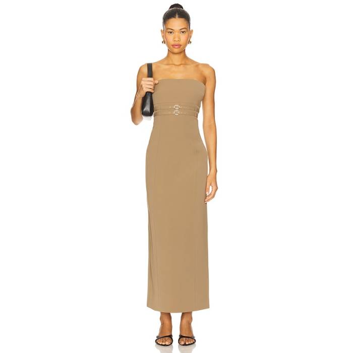 4Th \u0026 Reckless 【 Stephanie Dress Women Khaki 】 ドレス レディース カーキ