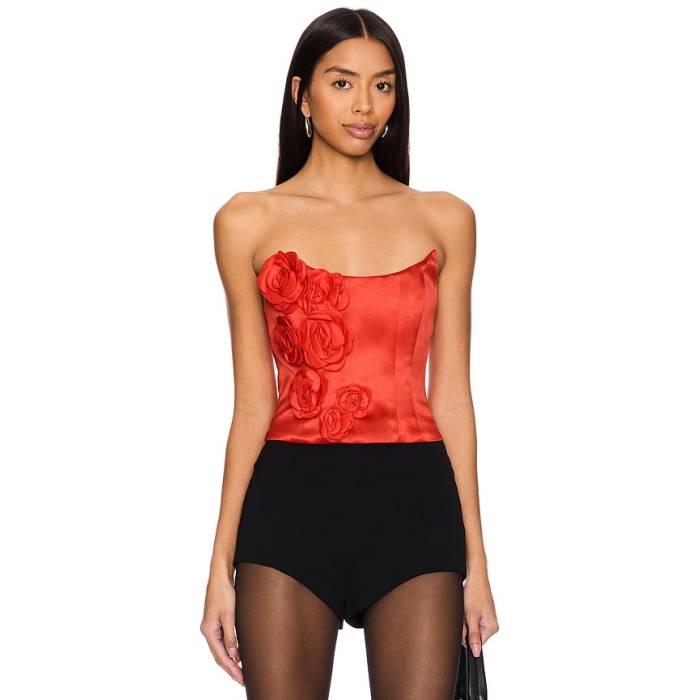 Lovers And Friends 【 Selena Bustier Women Red 】 レディース Red 赤・赤いこと