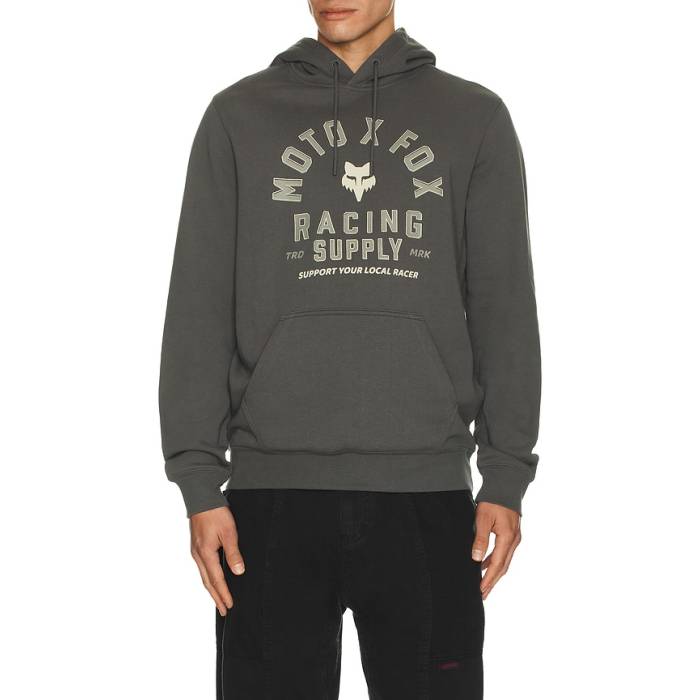 Fox Racing 【 Local Racer Hoodie Men Dark Shadow 】 フーディー パーカー メンズ シャドー・シャドウ｜スニケス
