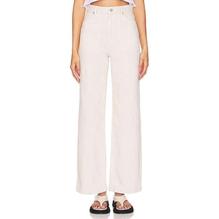 Abrand 【 94 High \u0026 Wide Jeans Women Milk 】 ご機嫌 デニム レディース