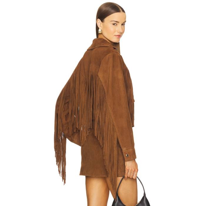 Retrofete 【 Vonda Suede Jacket Women Toffee 】 スエード・スウェード Jacket 上衣 レディース