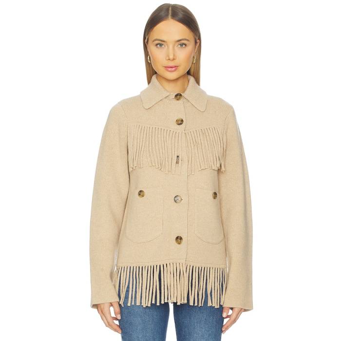 Guest In Residence 【 Western Fringe Jacket Women Dune 】 ウェスタン Jacket 上衣 レディース