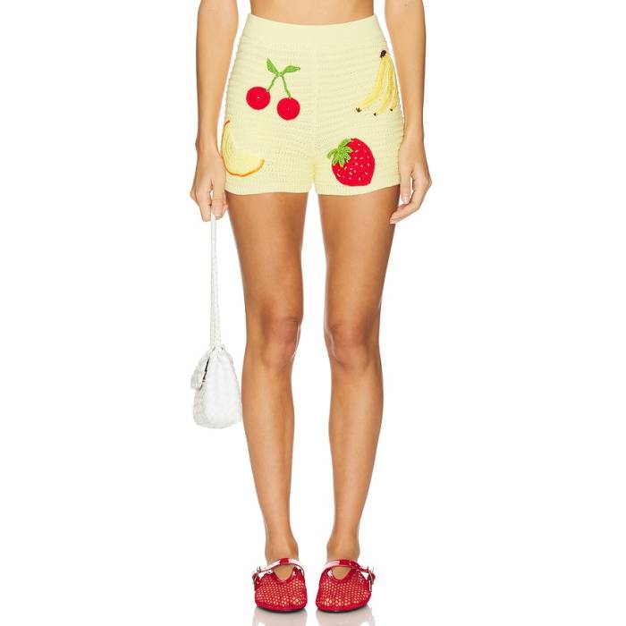 Capittana 【 Sasha Short Women Yellow 】 レディース yellow 黄味がかった・黄色
