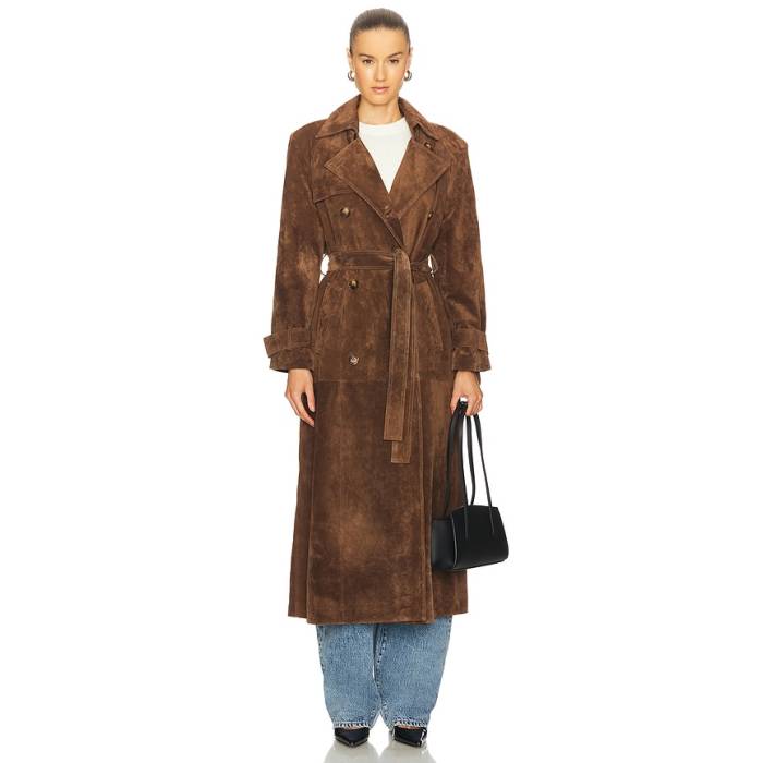 Ducie 【 Corrin Suede Coat Women Coco 】 スエード・スウェード レディース