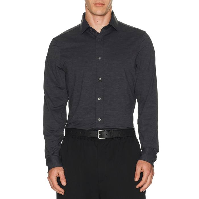貸し付け金 Rhone 【 Semi Spread Collar Commuter Shirt Men Iron Oxford 】 メンズ オックスフォード