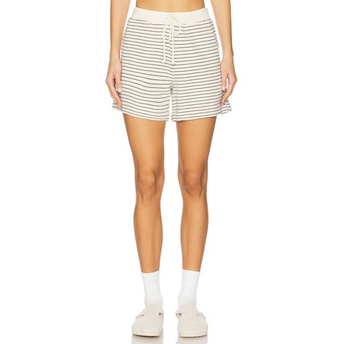 Velvet By Graham \u0026 Spencer 【 Ketti Short Women Natural \u0026Amp; Charcoal 】 レディース 自然的 暗灰色 パンツ-レディースファッション