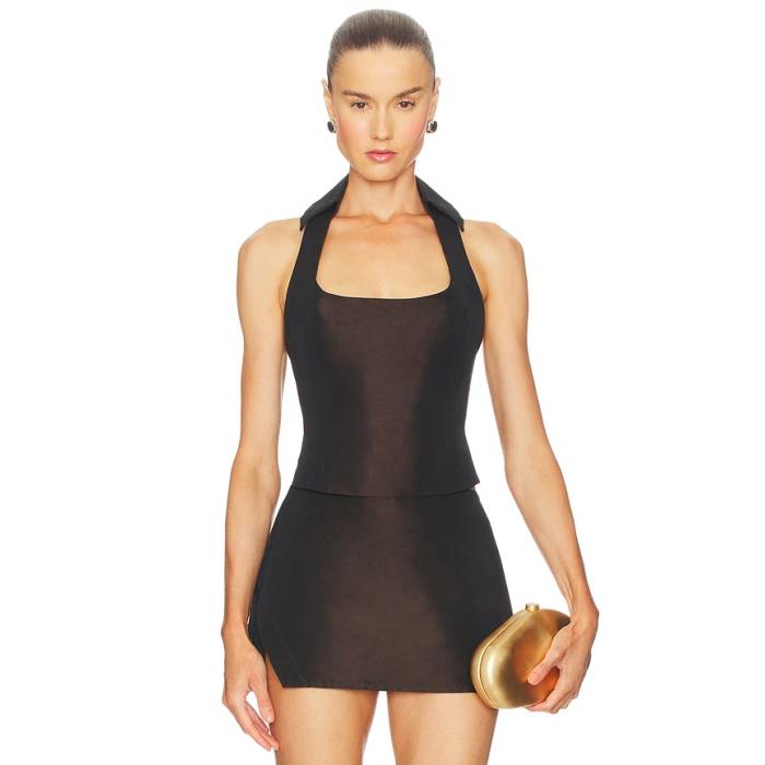 Cult Gaia 【 Tarini Top Women Dark java 】 レディース