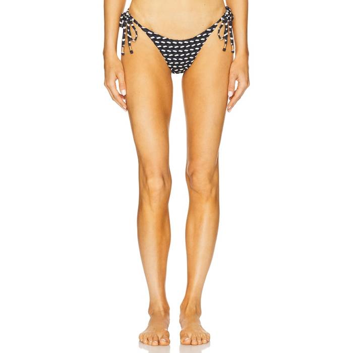 シーフォリー Seafolly 【 Tie Side Rio Pant Women Black 】 タイ リオ ズボン下 レディース 黒いこと 黒いこと
