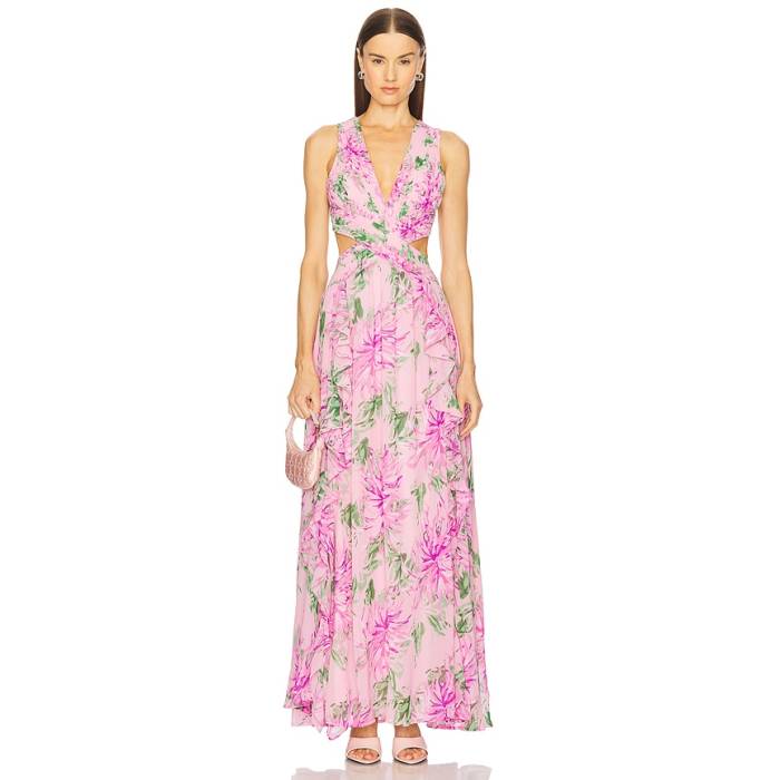 Astr The Label 【 Noya Dress Women Pink Floral 】 ドレス レディース pink ピンク|スニケス