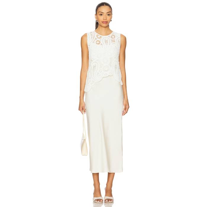 Astr The Label 【 Martina Sweater Dress Women White Champagne 】 トレーナー ドレス レディース 白色 ホワイト｜スニケス