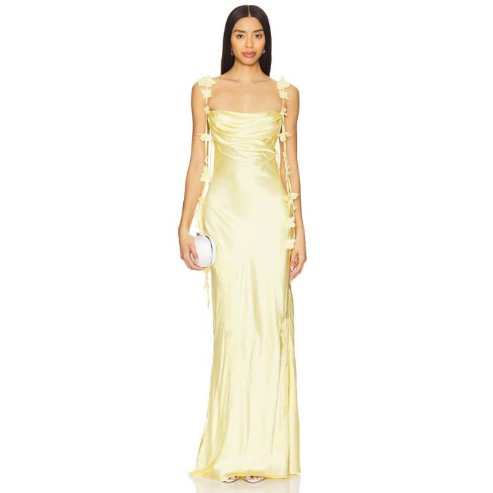 Nbd 【 Inaya Gown Women Butter Yellow 】 レディース yellow 黄味がかった・黄色
