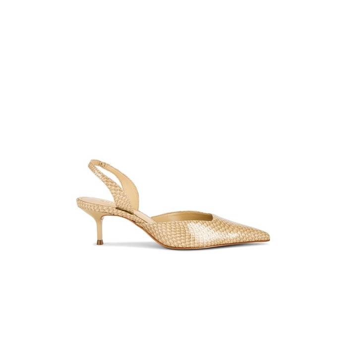 シュッツ Schutz 【 Paola Mid Pump Women Pale Khaki 】 ミッド 揚水機 レディース カーキ
