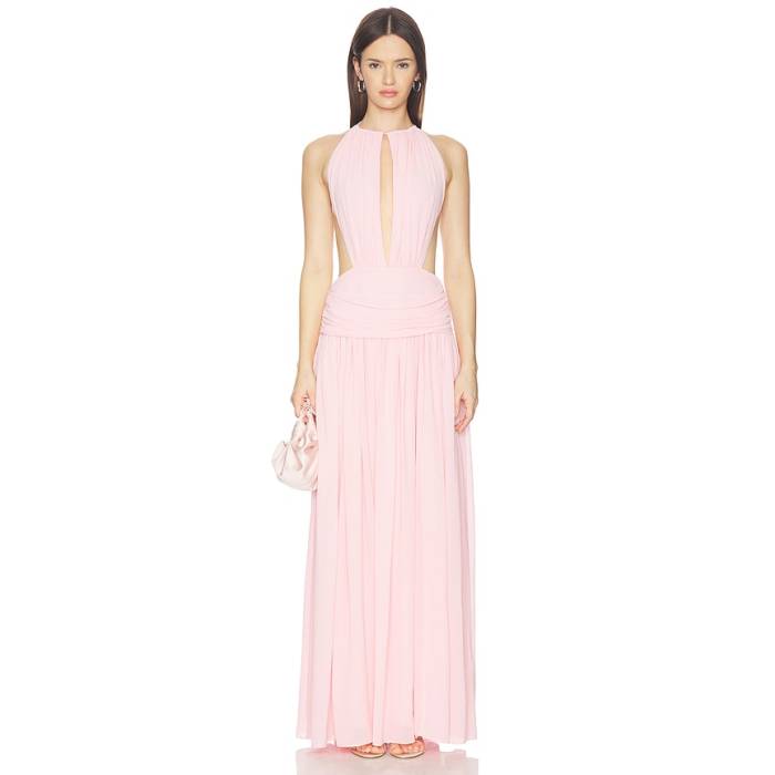 Nbd 【 The Aquamarine Gown Women Baby Pink 】 青緑色 レディース pink サクラ色