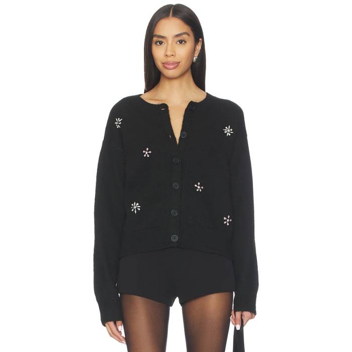駆け込み寺 Sanctuary 【 Must Have Gem Cardigan Women Black 】 ジレー レディース 黒いこと 黒いこと