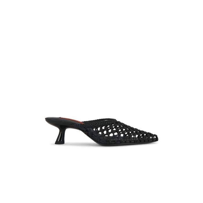 Simonmiller 【 Knotted Gala Mule Women Black 】 レディース 黒いこと 黒いこと