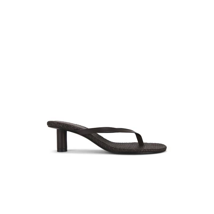 St. Agni 【 Woven Thong Heel Women Coffee 】 Woven ウーブン 踵 レディース