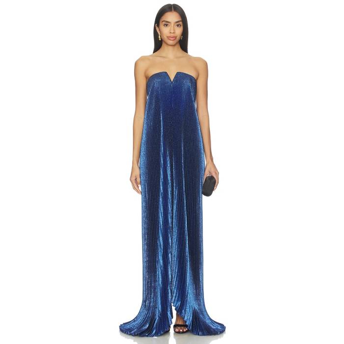L\u0027idee 【 Black Tie Gown Women Royal Glitter 】 黒いこと 黒いこと タイ レディース