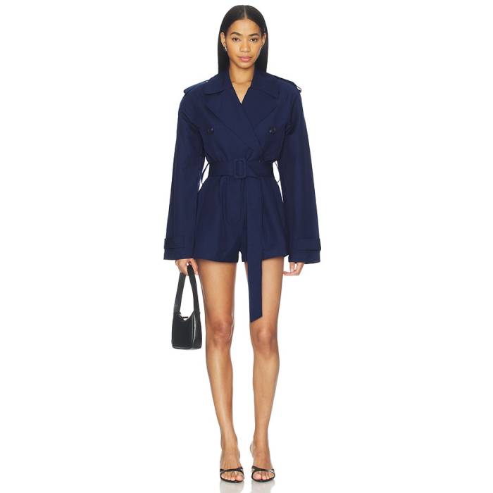 Lovers And Friends 【 Georgia Romper Women Navy 】 ジョージア ロンパース レディース 紺色 米国海軍
