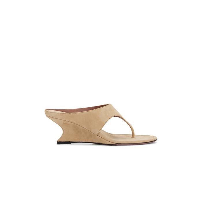 光の都市 一つ星の州 Paris Texas 【 Nina Thong Mule 50 Women Sand 】 レディース 砂色・砂子