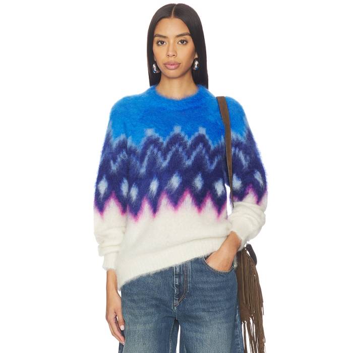 Isabel Marant Etoile 【 Ambre Sweater Women Blue 】 調教師 レディース 青碧 青碧