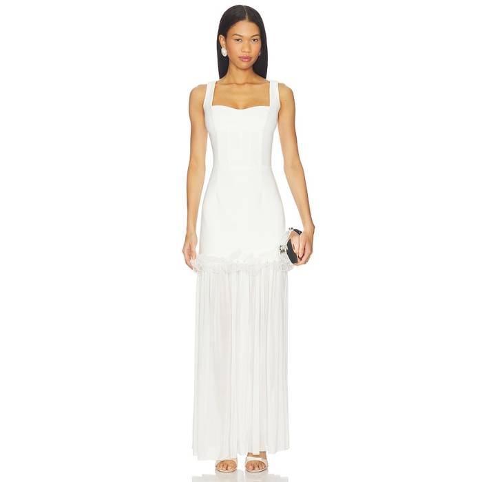 Elliatt 【 Sia Gown Women White 】 レディース 白いこと 白いこと