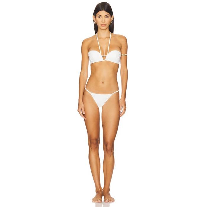 Adriana Degreas 【 Coquille De Mer Bikini Women Off White 】 レディース 白いこと 白いこと