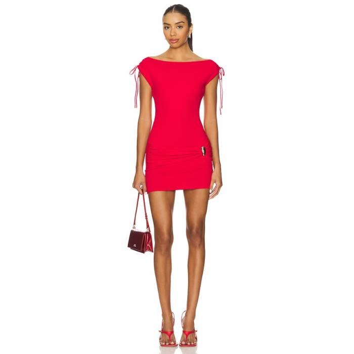I.am.gia 【 Sugar Mini Dress Women Red 】 お召しもの レディース Red 赤・赤いこと