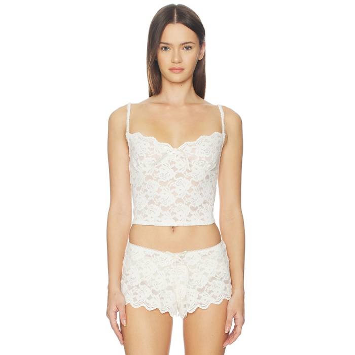 For Love & Lemons 【 Cloud Lace Cami Women White 】 レディース 白色 ホワイト｜スニケス